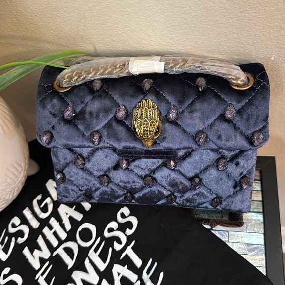 Kurt Geiger London
Mini Kensington Velvet Tonal Jewel Crossbody Bag - Picture 12 of 16